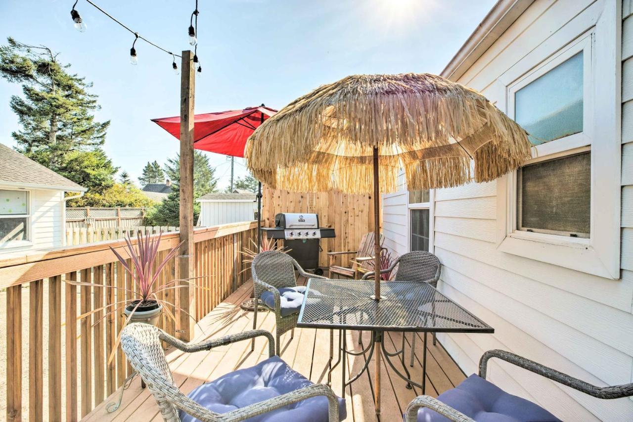 Charming Seaview Home With Bbq, Deck And Fire Pit Esterno foto